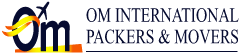 Om International Packers and Movers logo